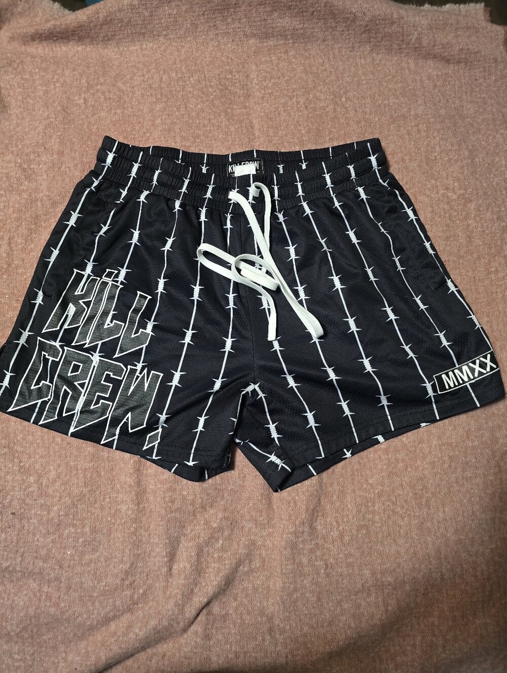 KILL CREW MUAY THAI FLAME SHORTS (MID THIGH CUT)